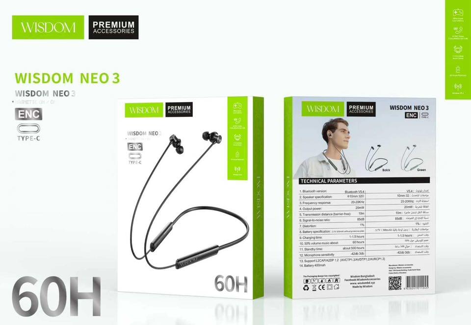 Wisdom 3 Neo ENC Neckband